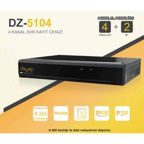 CENOVA DAYZİP DZ-5104 4 KANAL KAYIT CİHAZI