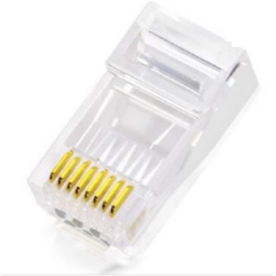  RJ45 PLUG CAT6 JACK KONNEKTÖR 100 Adet