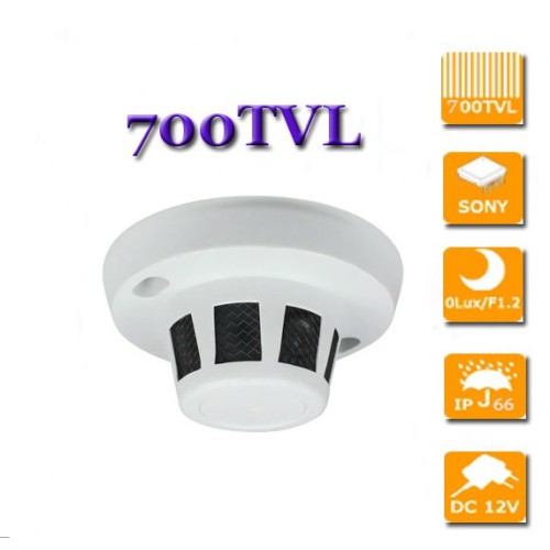 DUMAN DEDEKTÖR GÖRÜNÜMLÜ ANALOG GİZLİ KAMERA SESLİ