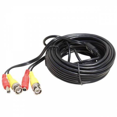 10 METRE HAZIR BNC+DC KABLO GÜVENLİK KAMERASI KABLOSU